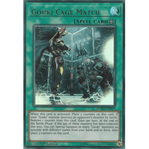 huhan DUPO-EN024 Gouki Cage Match Ultra Rare