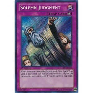 tvni LCJW-EN182 - Solemn Judgment - Secret Rare